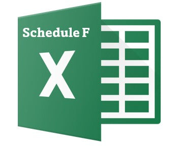 Companion Spreadshhet - Schedule F Ledger for Farmers