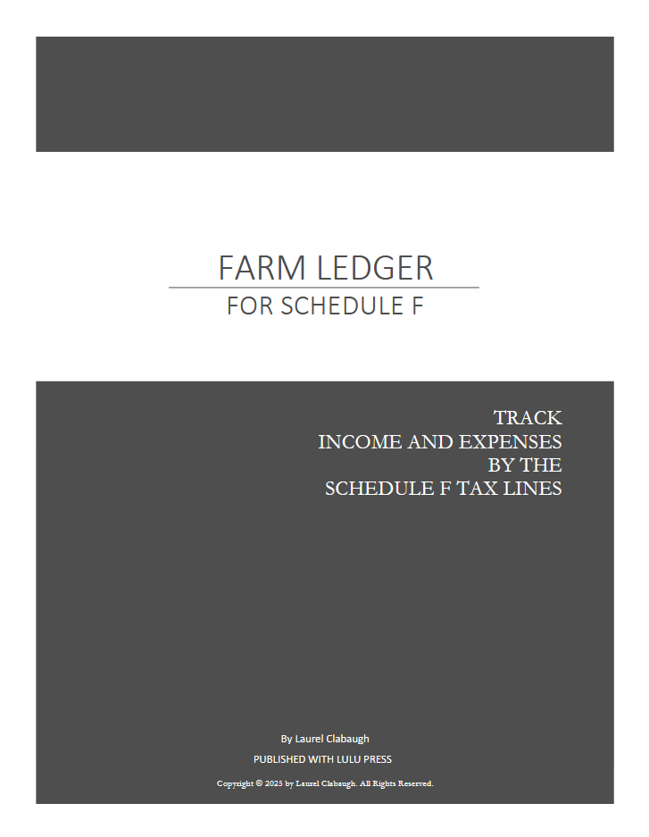 Farm Ledger (8.5" x 11")