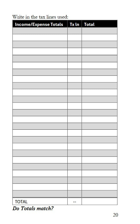Pocket Farm Ledger (4.75" x 6.88")